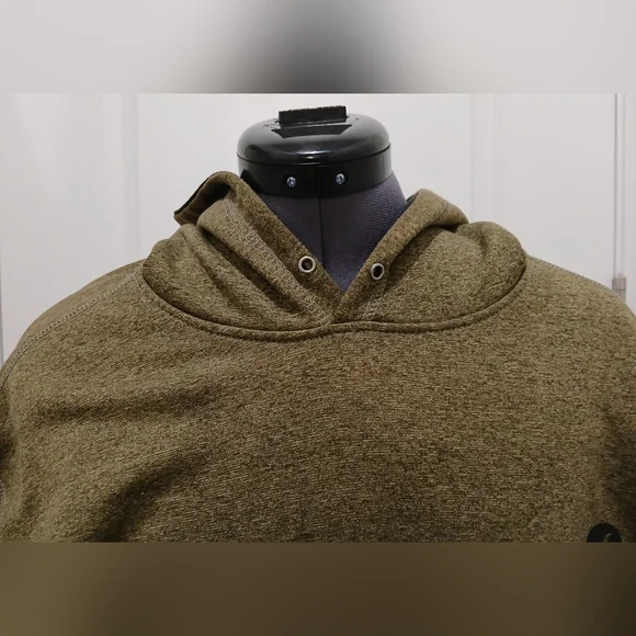 Men's‎ Carhartt Olive Green Hoodie - Picture 9 of 12
